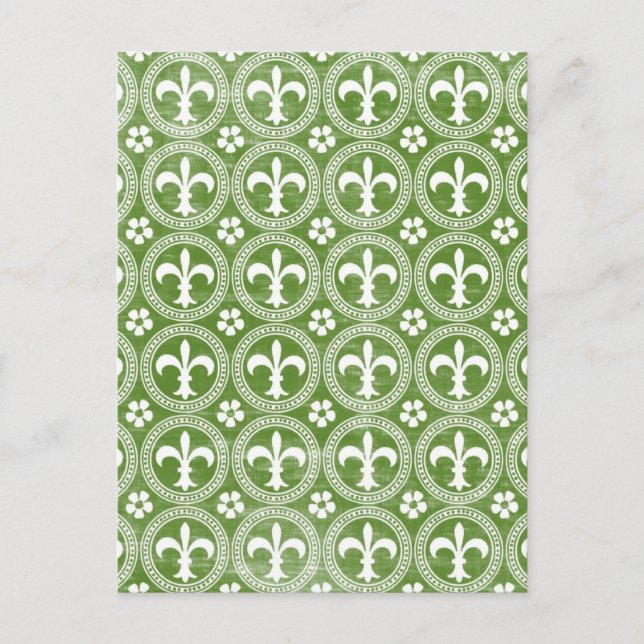 Postal Fleur De Lis (Anverso)