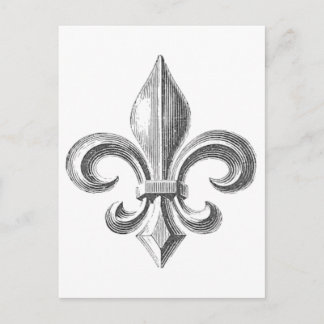 Postal Fleur de Lis