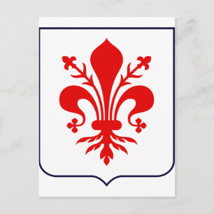 Postal Fleur de lis, Italia
