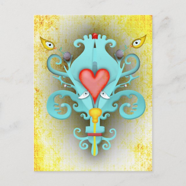 Postal Fleur de Lys (Anverso)