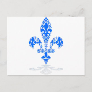 Postal Fleur de lys