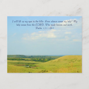 Postal Flint Hills en verano
