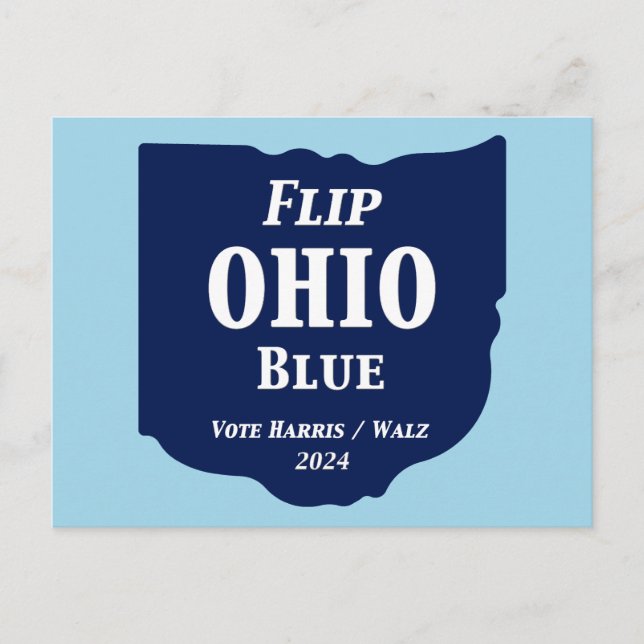 Postal Flip Ohio Blue en 2024 (Anverso)