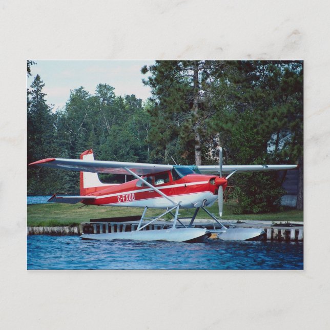 Postal Floatplane Cessna (Anverso)