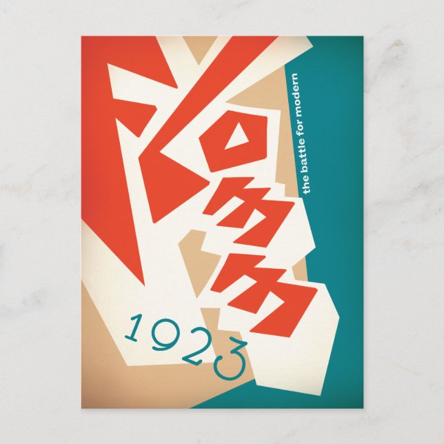 POSTAL FLOMM 1923 (Anverso)