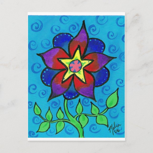 Postal Flor3 (Anverso)
