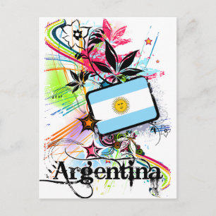 Postal Flor Argentina