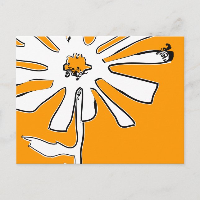 Postal flor de acequia (Anverso)