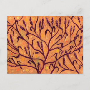 Postal Flor de arena Agua Pepper Flores silvestres Arte f