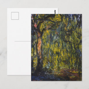 Postal Flor de barrido por Claude Monet, arte clásico