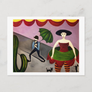 Postal Flor de Cactus