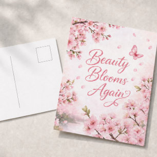 Postal Flor de Cerezo : La Belleza Florece de Nuevo