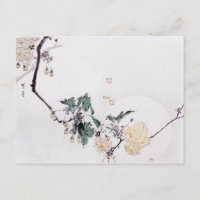 Flor de cerezo y luna llena, Watanabe Seitei