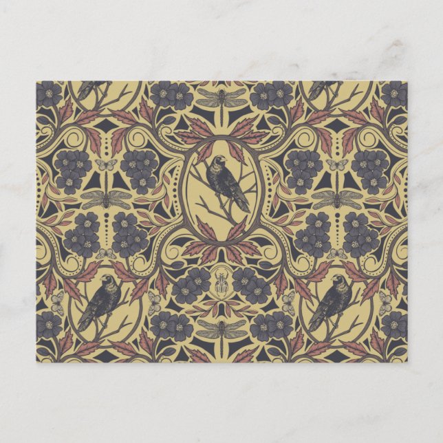 Postal Flor de crema y crema de langosta (Anverso)