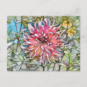POSTAL FLOR DE DALIA
