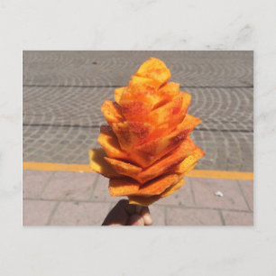 Postal Flor de fruta