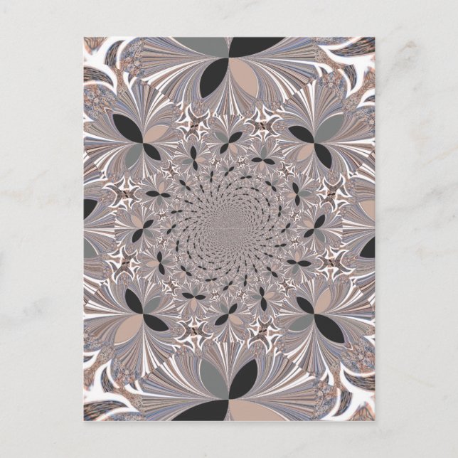 Postal Flor de inspiración (Anverso)