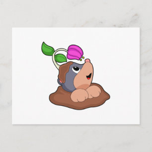 Postal Flor de la Tierra Mole