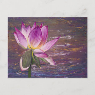Postal Flor de Lotus