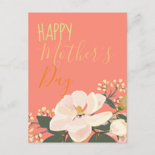 Postal Flor de Magnolia/ Día de la Madre