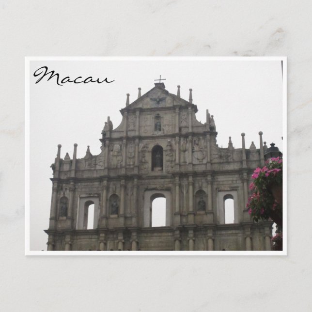 Postal flor de pauls (Anverso)