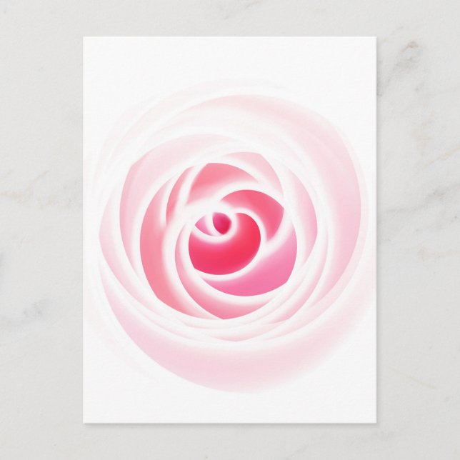 Postal Flor de Rosa digital creada por Tutti (Anverso)