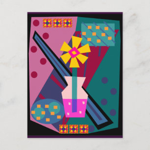 Postal Flor de sangre posmoderna