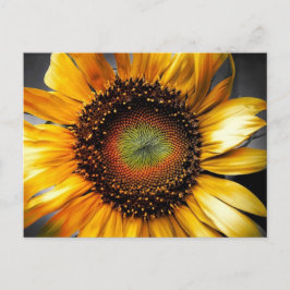 Postal Flor de sol