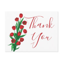 Flor de Tulipanes Rojos Gracias Flores De Boda