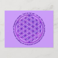 Flor de vida - Moola Mantra - violeta