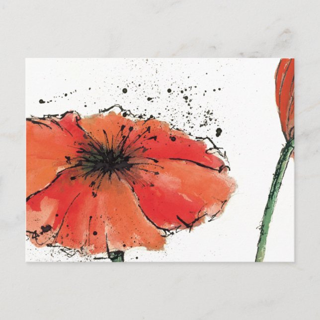 Postal Flor en pleno auge (Anverso)