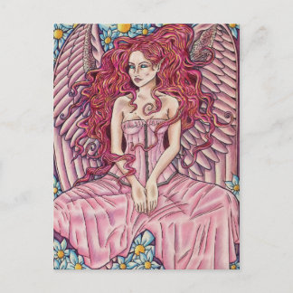 Postal Flor Flower Fae