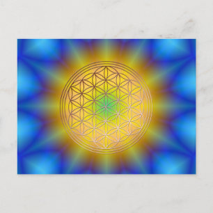 Postal Flor la vida móvil 10