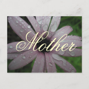 Postal Flor madre simple elegante