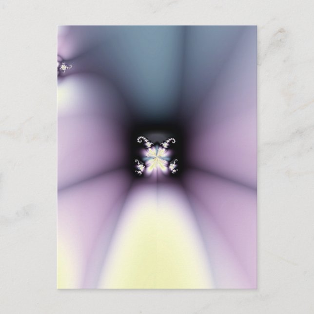 Postal Flor mágica (Anverso)