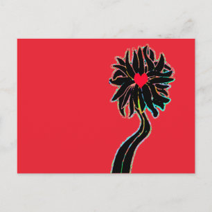 Postal Flor "Que crezca"