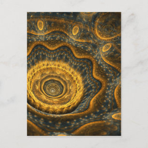 Postal Flor Steampunk