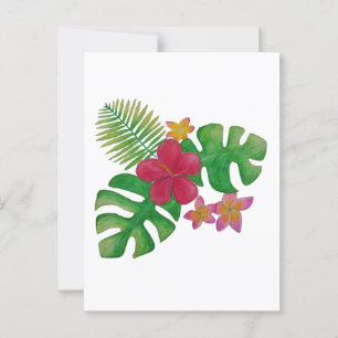 Postal Flor tropical