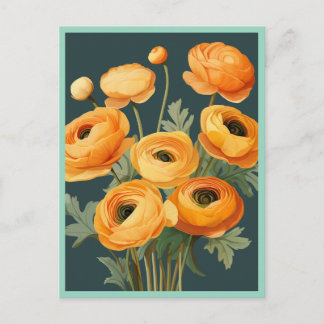 POSTAL FLOR YELLOW #2