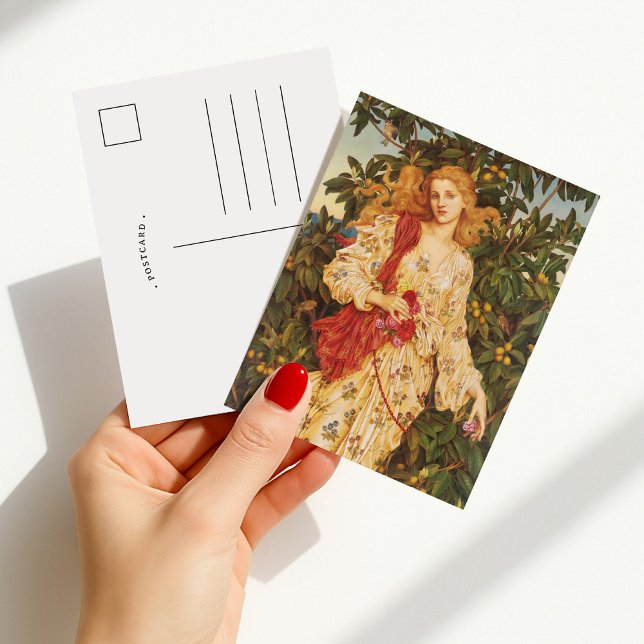 Postal Flora | Evelyn De Morgan (Subido por el creador)