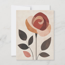 Postal Flora Pastel en la calma #095