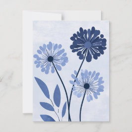 Postal Flora Pastel en la calma #102