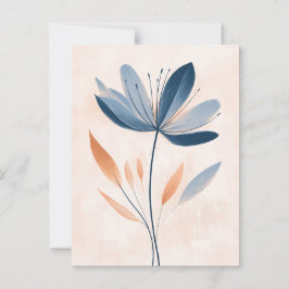 Postal Flora Pastel en la calma #104