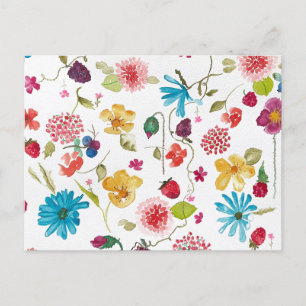 Postal floral