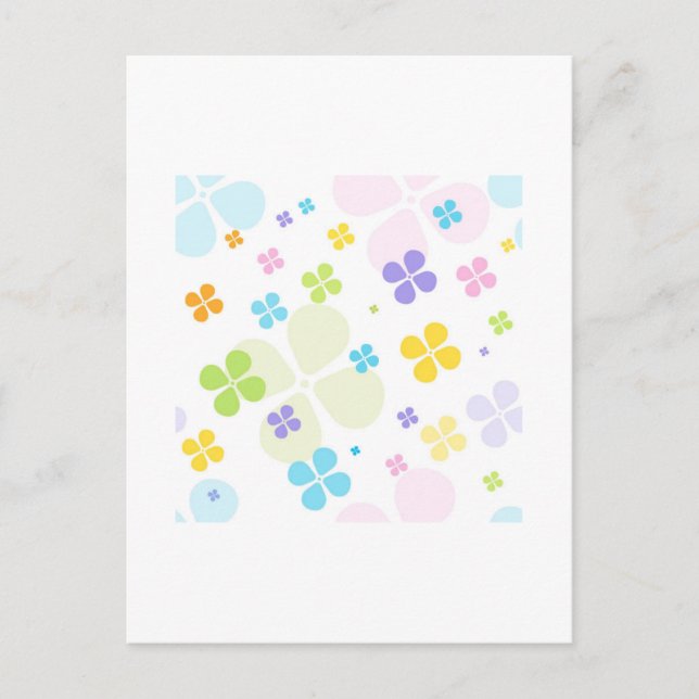 Postal Floral (Anverso)