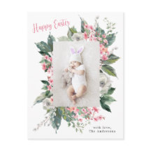 Floral acuática feliz foto de Pascua