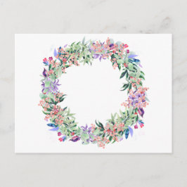 Postal Floral Berries Wreath