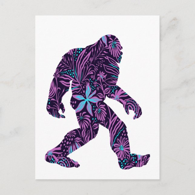 POSTAL FLORAL BIGFOOT (Anverso)