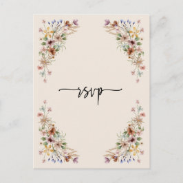 Postal Floral Boho Vintage