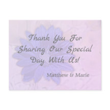 Floral de lavanda encantadora gracias